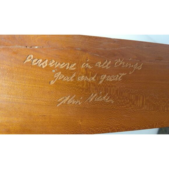 Vintage Veteran US Flag Display Memorial With Case Perserve In All Things Good - Picture 2 of 7